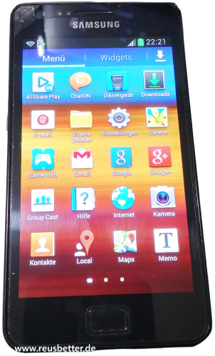 Samsung Galaxy S2 I9100 Smartphones | 16 GB | 4,2 Zoll | 8MP | Android HSDPA GPS