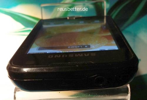 Samsung Jet GT-S8000 Smartphone | Rose Schwarz | 5 Megapixel | 3,1 Zoll | Simlock Frei