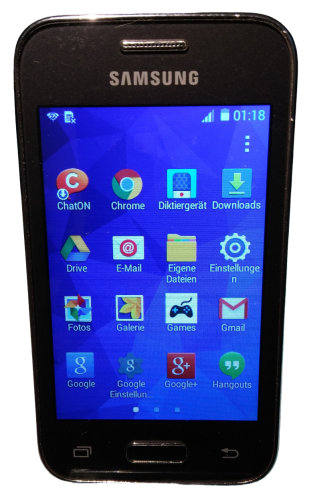 Samsung Galaxy Young 2 G130HN Smartphone 4 GB | 3.5 Zoll 3 MP | Klassisch/Candy-Bar | Simlock Frei