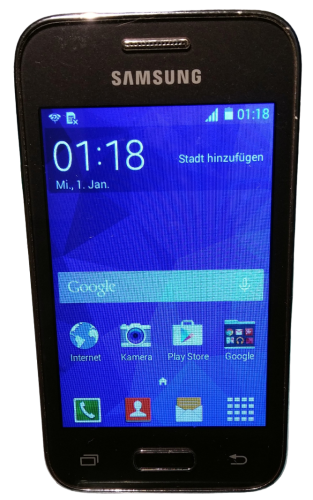 Samsung Galaxy Young 2 G130HN Smartphone 4 GB | 3.5 Zoll 3 MP | Klassisch/Candy-Bar | Simlock Frei