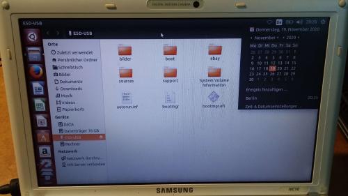 Samsung NP-NC10-KA07DE Netbook ❖1.6 GHz ❖ 2 GB RAM ❖ 10,2 Zoll WSVGA