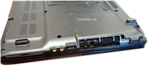 SAMSUNG R60 PLUS Notebook | DUAL CORE 1.73 GHz | 3GB | 15.4 Zoll | Bastler/Recycling Gerät