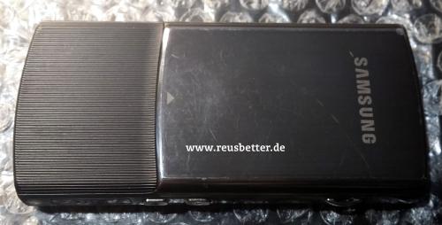 Samsung GT- S7330 Slider Handy ❖ Noir Black ❖ 3MP ❖ Simlock Frei