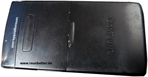 Samsung SGH-D820 Sliderhandy PictBridge Simlock Frei Schwarz
