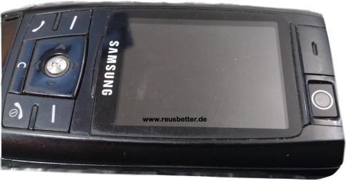 Samsung SGH-D820 Sliderhandy PictBridge Simlock Frei Schwarz
