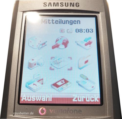 Samsung SGH-E250 Sliderhandy silver Simlock Frei