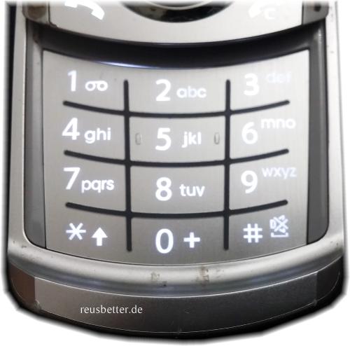 Samsung SGH - U700 Slider Handy | 2,2 Zoll | 3,2 MP | Silber | Ohne Simlock