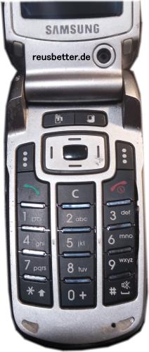 Samsung SGH-Z500 V Klapphandy ❖ Bluetooth ❖ MP3 ❖ Simlock Frei