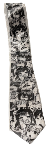 Ahegao Cosplay Anime Krawatte College Stil 8cm Breit