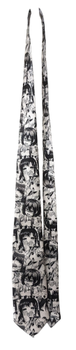 Ahegao Cosplay Anime Krawatte College Stil 8cm Breit
