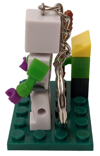 Schlüsselanhänger Minecraft Motiv Set Golem Sammel Box Set
