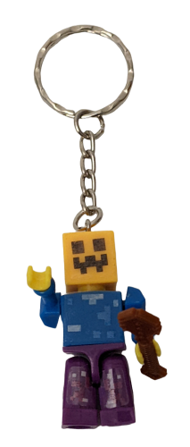 Schlüsselanhänger Set Minecraft Motiv Pumpkin Sammel Box