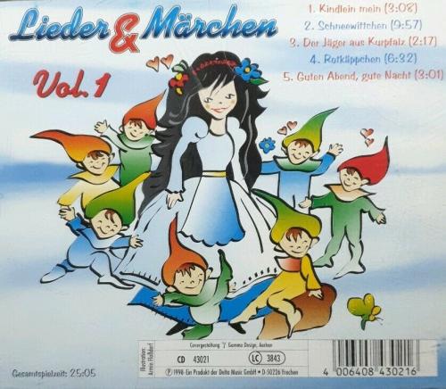 Schneewittchen ✰ Lieder und Märchen ✰ Vol.1 CD