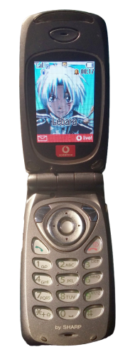 Sharp GX10i Klapphandy | Metallic Grey | LCD-TFT | Simlock Frei