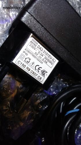 Siemens DA 2-3101EU- (L) ☛Netzteil Ladekabel ☛ 5V 0.4A