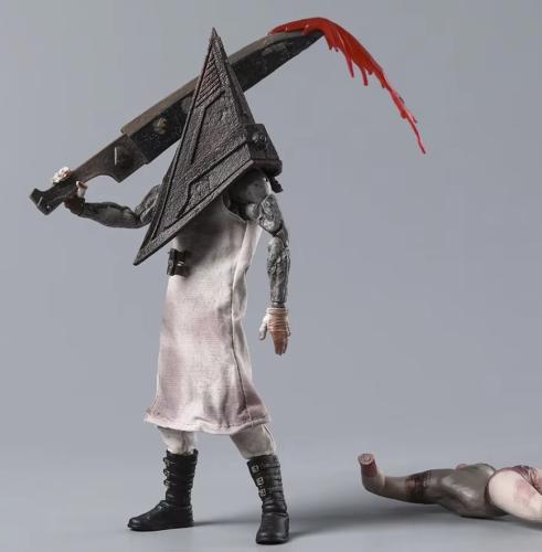 Silent Hill 2 Sammel Figuren Set 1:12 Red Pyramid Kopf mt Verpackung