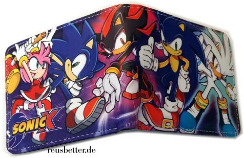 Sonic The Hedgehog & Friends | Motiv Geldbörse | Sega Game Portemonnaie