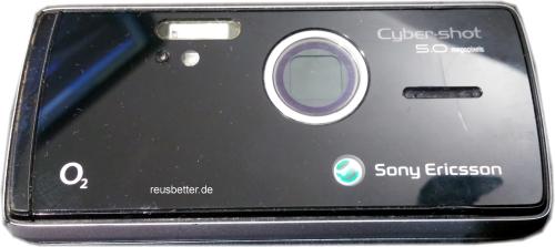 Sony Ericsson Cyber-Shot K850i Handy 5MP 3G Schwarz