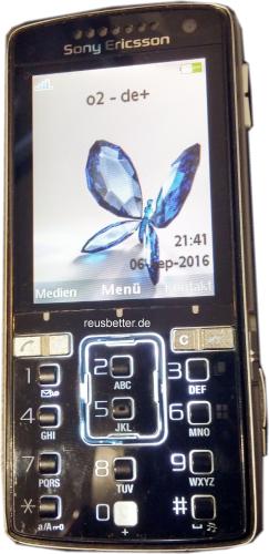 Sony Ericsson Cyber-Shot K850i Handy 5MP 3G Schwarz