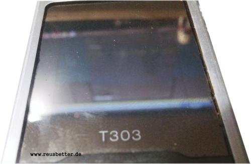 Sony Ericsson T303 Slider Handy Silber 1.8 Zoll  ohne Vertrag