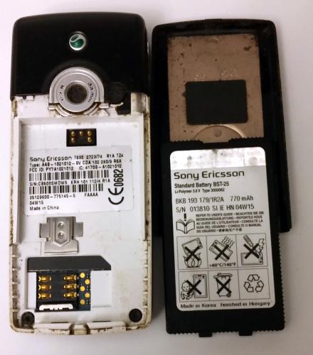 Sony Ericsson T610 Handy Classic Candy Bar Silber 1.8 Zoll