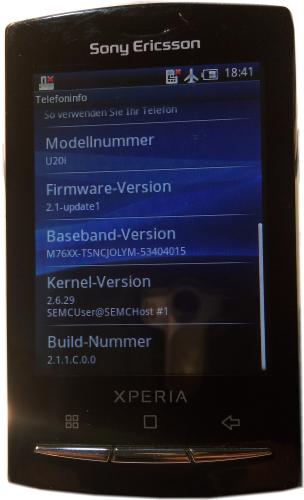 Sony Ericsson Xperia X10 mini pro - UI20i | QWERTZ Tastatur | 5 MP | Schwarz