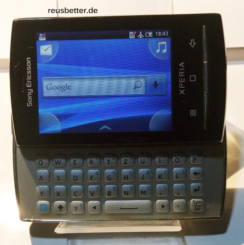 Sony Ericsson Xperia X10 mini pro - UI20i | QWERTZ Tastatur | 5 MP | Schwarz