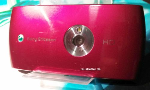 Sony Ericsson U5i Vivaz Smartphone | 3,2 Zoll | 8.1 MP | rubin rot | Ohne Simlock