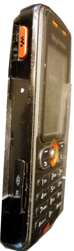Sony Ericsson Walkman W200i Handy Klassisch/Candy-Bar Schwarz Simlock Frei