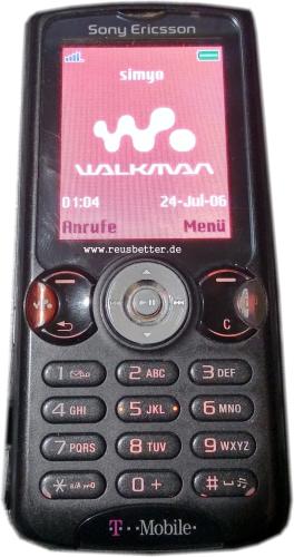 Sony Ericsson Walkman W810i Handy 2.0 MP Satin Black SIM Frei