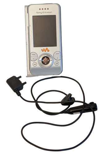 Sony Ericsson Walkman W580i Handy - urbangrau orange - SIM FREI