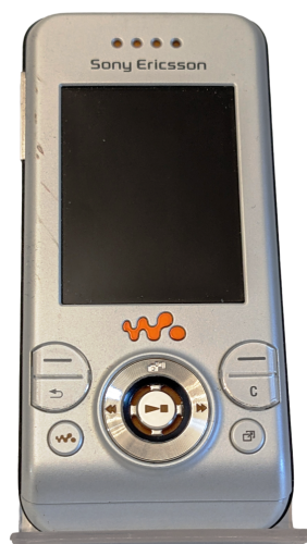 Sony Ericsson Walkman W580i Handy - urbangrau orange - SIM FREI