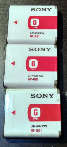 Sony Li-ION Akku NP-BG1 für WX - HX Serien