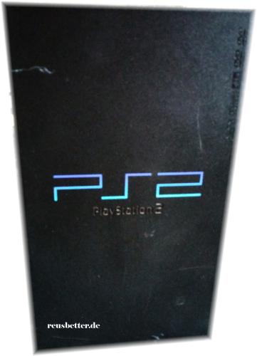Sony PlayStation 2 Original | Schwarz | Spielekonsole | PAL - SCPH 3004 R | Zubehör