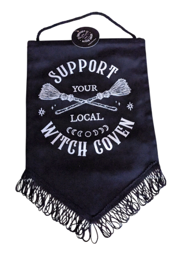 Stammtisch-Wimpel | Tischwimpel Hexen Zirkel