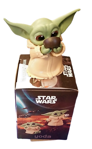 Star Wars Anhänger Figur Baby Yoda - Grogu Figur lunch mit Box
