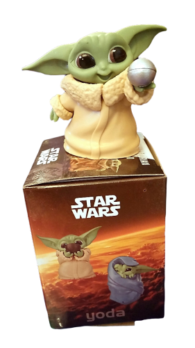 Star Wars The Mandalorian  Grogu Figur mit Ball