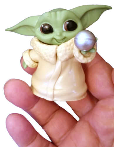 Star Wars The Mandalorian  Grogu Figur mit Ball