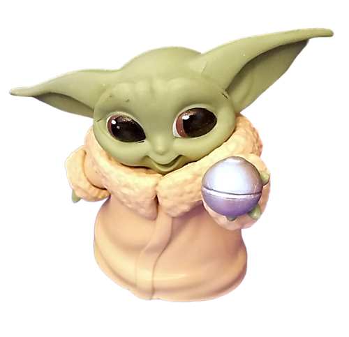 Star Wars The Mandalorian  Grogu Figur mit Ball