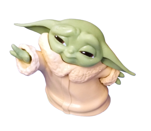 Star Wars Yoda 3D Metall Anhänger SET Grogu Sammel Figur Boba Fett