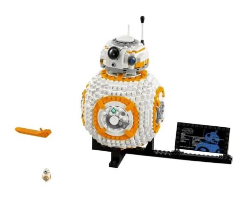 Star Wars Droide BB-8 Model - Bausteine | Set mit Anleitung | 1106 Bausteine mit Figuren