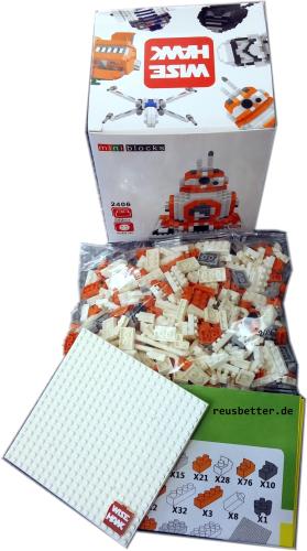 Star Wars Droide BB-8 Modellbausteine mit Anleitung und Box