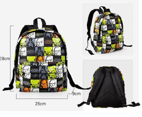 Star Wars Motiv Rucksack plus Geschenk Stars Wars Schulrucksack Yoda Trooper