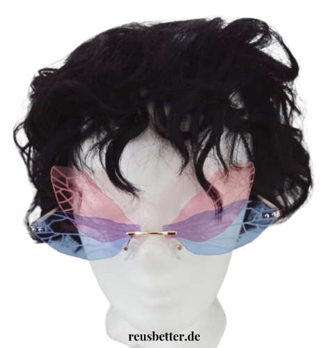 Sonnenbrille Libelle Cosplay Steampunk zweifarbig