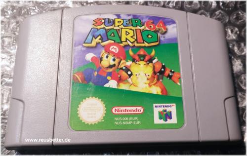 Super Mario 64 Nintendo 64 Videospiel mit Anleitung