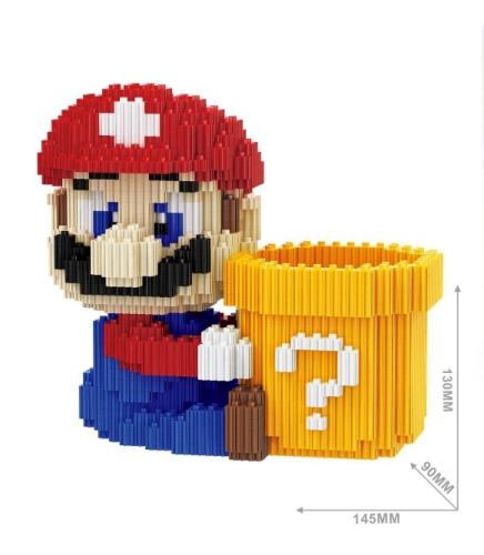 Super Mario Brs. Stiftehalter Super Mario Micro Blocks 870 St.
