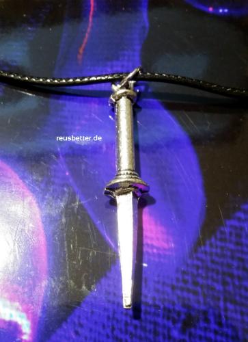 Supernatural Engelsklinge Silber Castiel Schwert Supernatural Kette