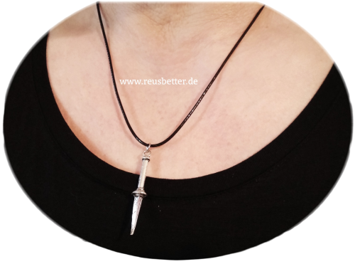 Supernatural Engelsklinge Silber Castiel Schwert Supernatural Kette