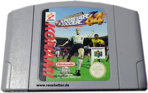 International Superstar Soccer 64 Nintendo 64 Videospiel