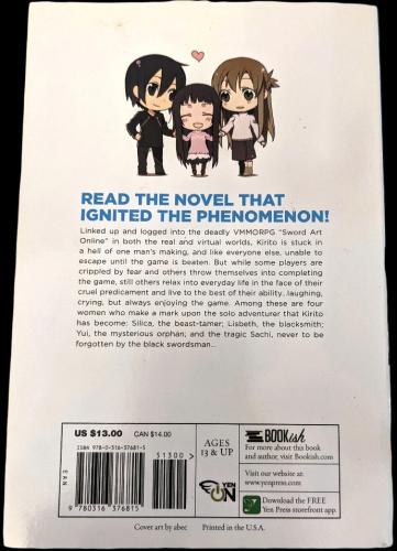 Sword Art Online 2 - Aincrad light novel  Reki Kawahara